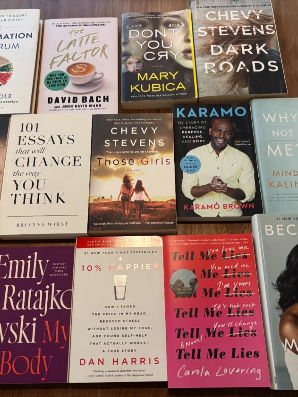 YOUR PICK! LOT OF 5 BOOKS FOR $25!
